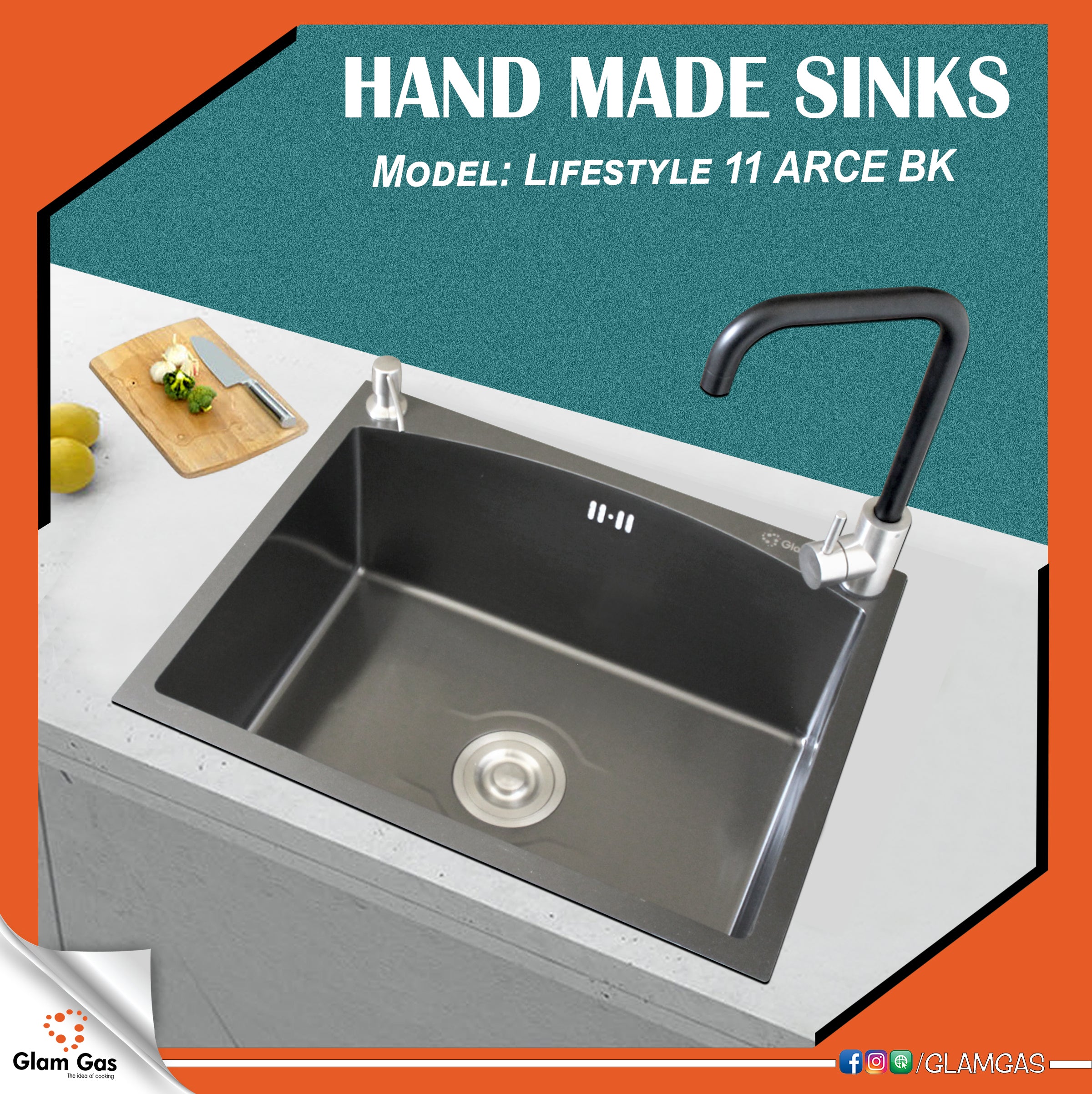 Hand Made Sink - Lifestyle 11 Arce BK