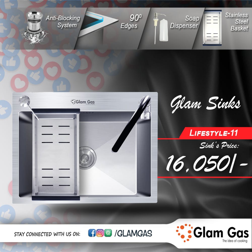 Glam Gas  Sink Lifestyle 11