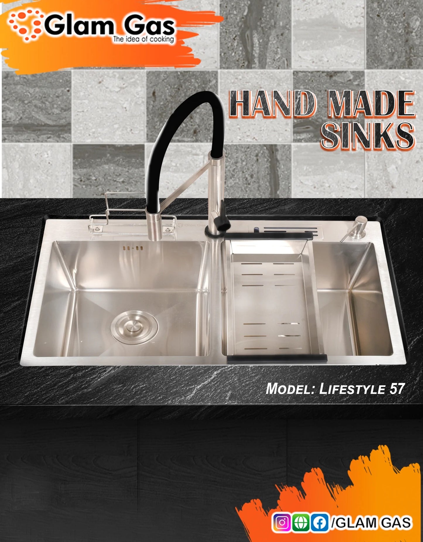 Glam Gas	Sink	Lifestyle 57