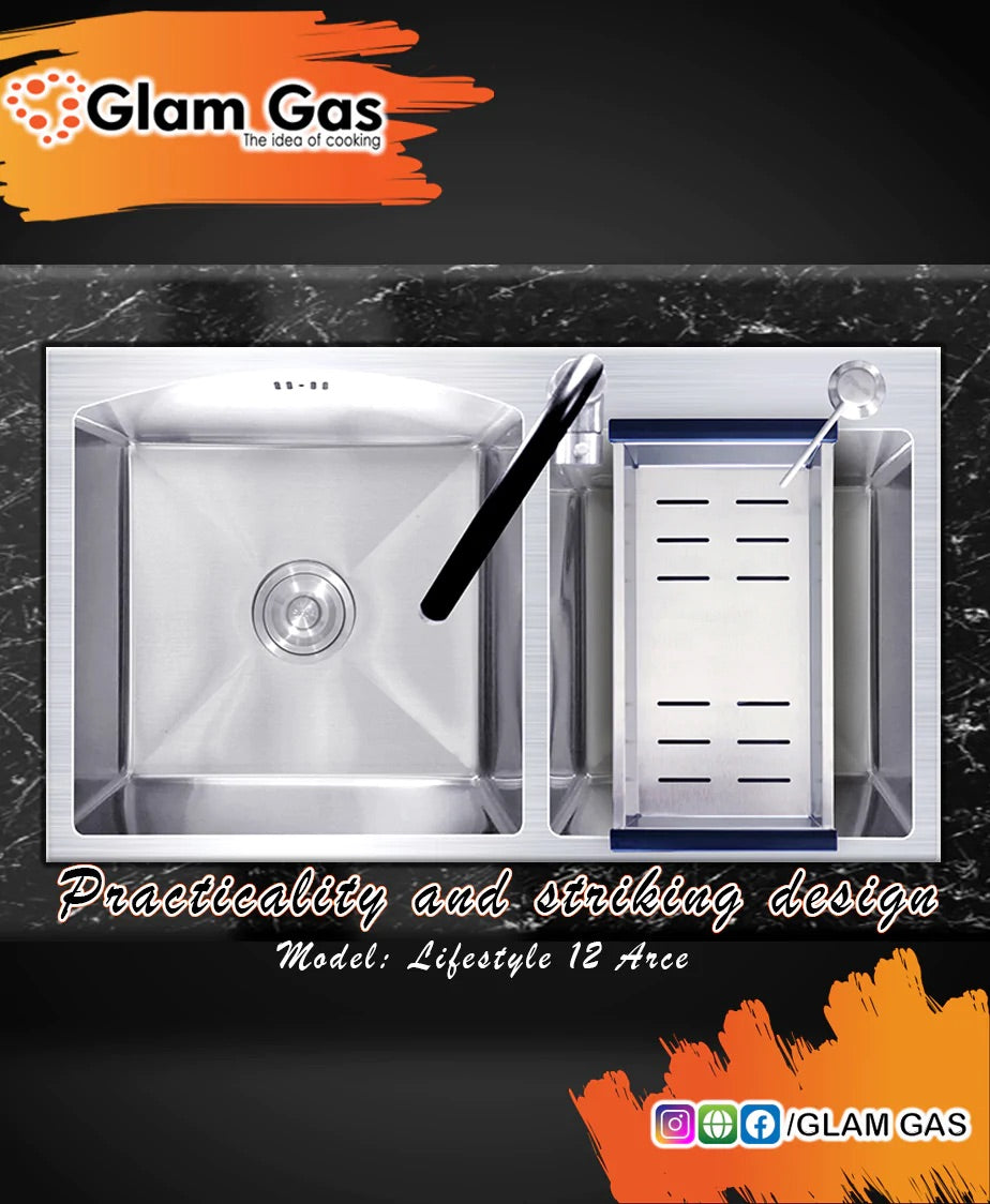 Glam Gas	Sink	Lifestyle 12 Arch