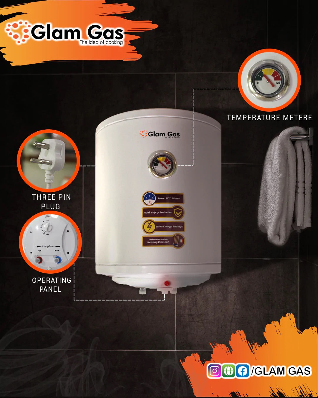 electric water heater (storage)